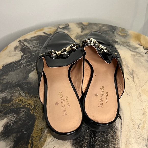 Kate Spade Cece Too Patent Leather Loafer Mules - Picture 3 of 12